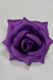 Роза ВК-106, фиолет, шелк, 14 см, упаковка 10 шт