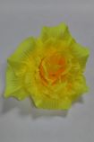 Роза ВК-151, желтая, шелк, 14 см, упаковка 10 шт