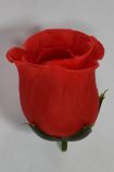 Бутон розы ВК-03, красн, шелк 7 см упак 20 шт